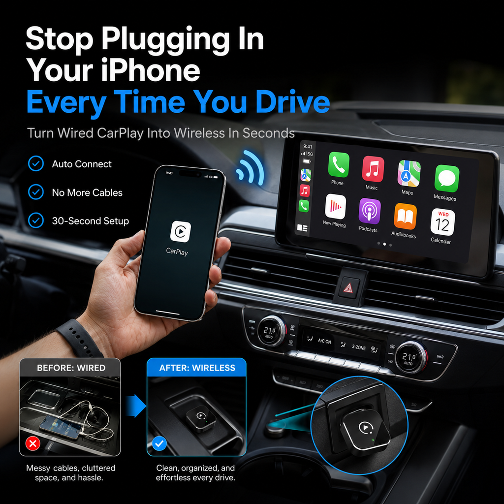 DriveSync™ Wireless CarPlay Adapter